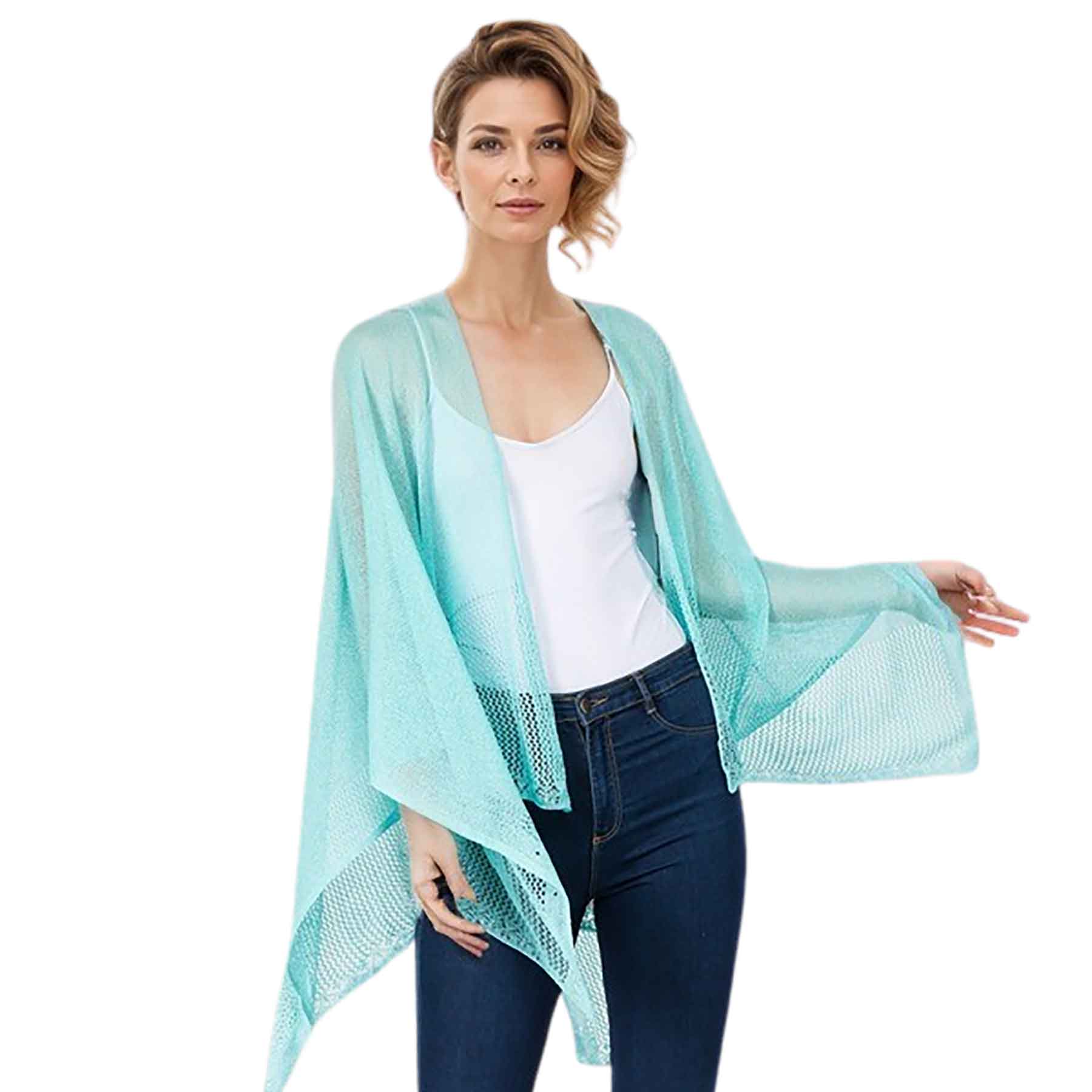 The Magic Scarf Company – Engroshandel Kappe - Dame – 1C15 - Mesh og Fishnet Ruanas18