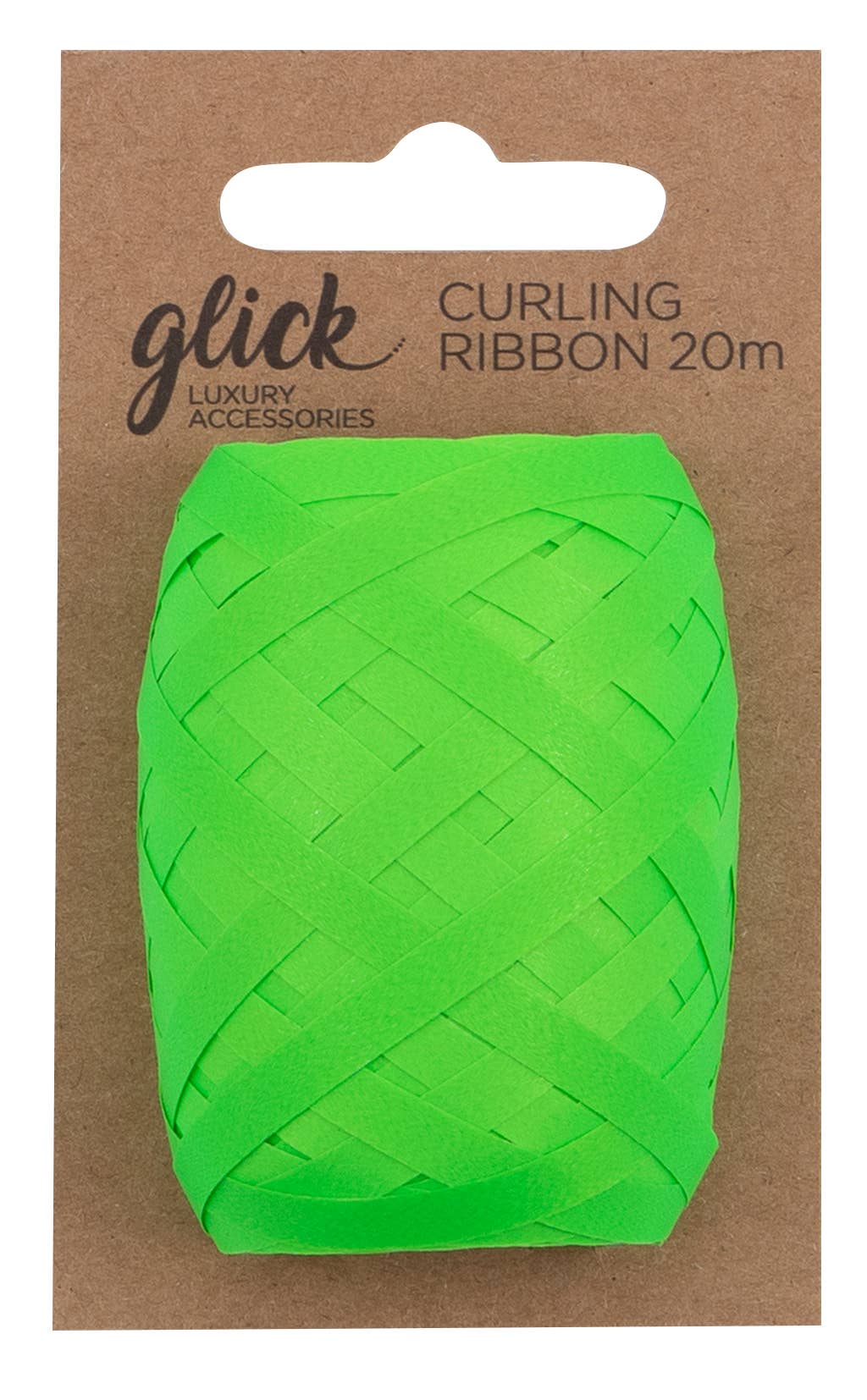 Glick – Engroshandel Bånd – CURLINGBÅND NEON GRØN