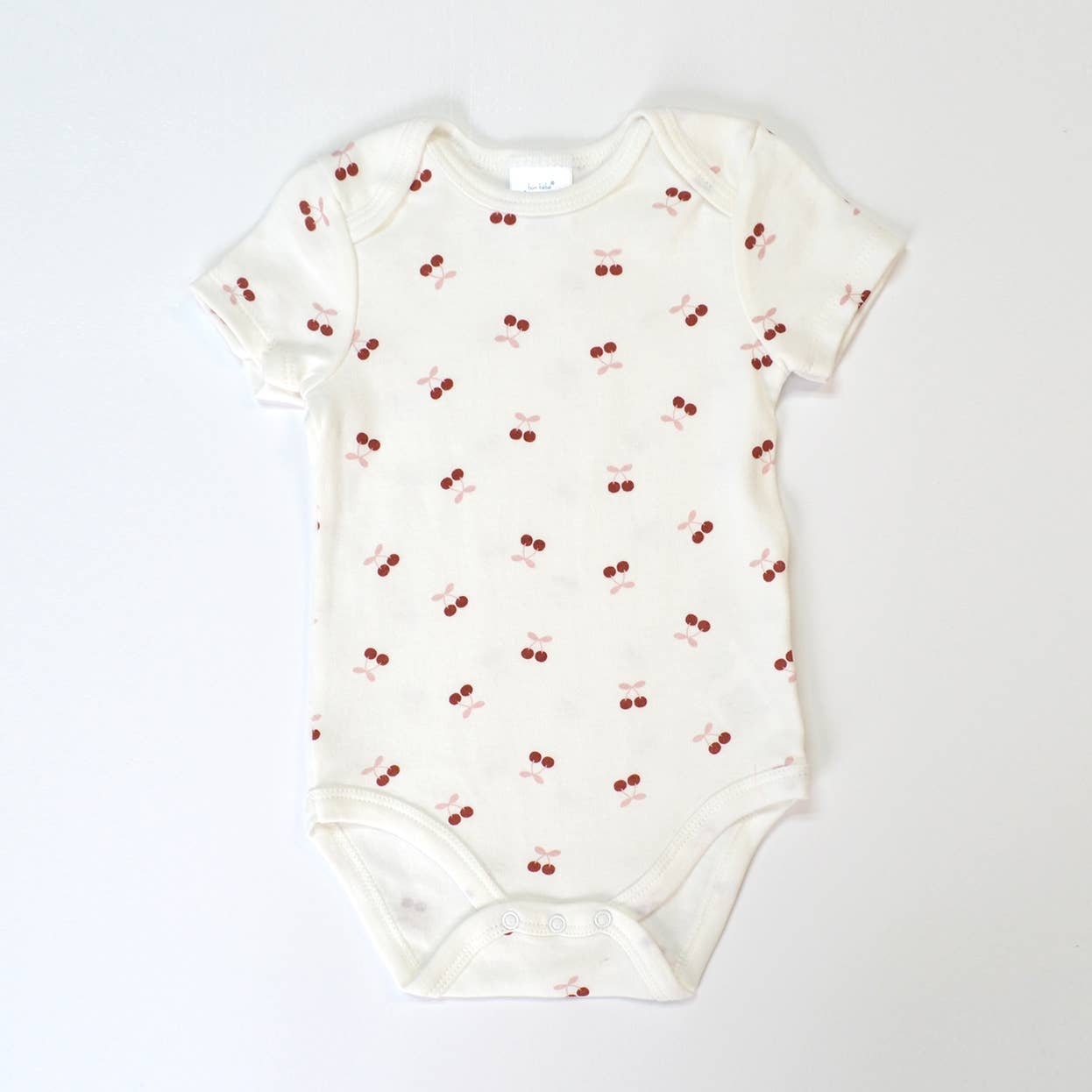 Lollipop Dreams - Wholesale Bodysuit (Non-Footed) - Baby - Set of 3 100% Cotton Bow Cherry Chenille Embroidery Bodysuit2