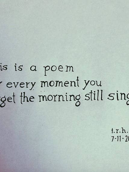 Ceci est un poème//Poème pour la vente par NOTESONTHEWAY