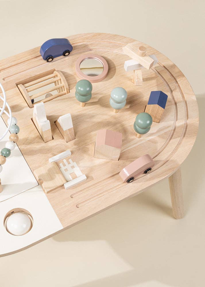 Coco Village - Vente Jouet en bois – enfant - Table d'activité en bois15