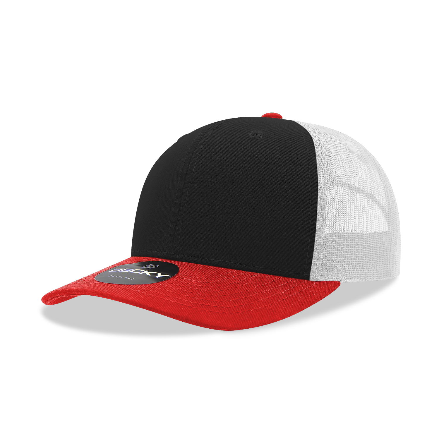 The Park Wholesale - Vente Casquette de camionneur – unisexe - Casquette Trucker classique Decky 6021, 6 panneaux, style mid pro68