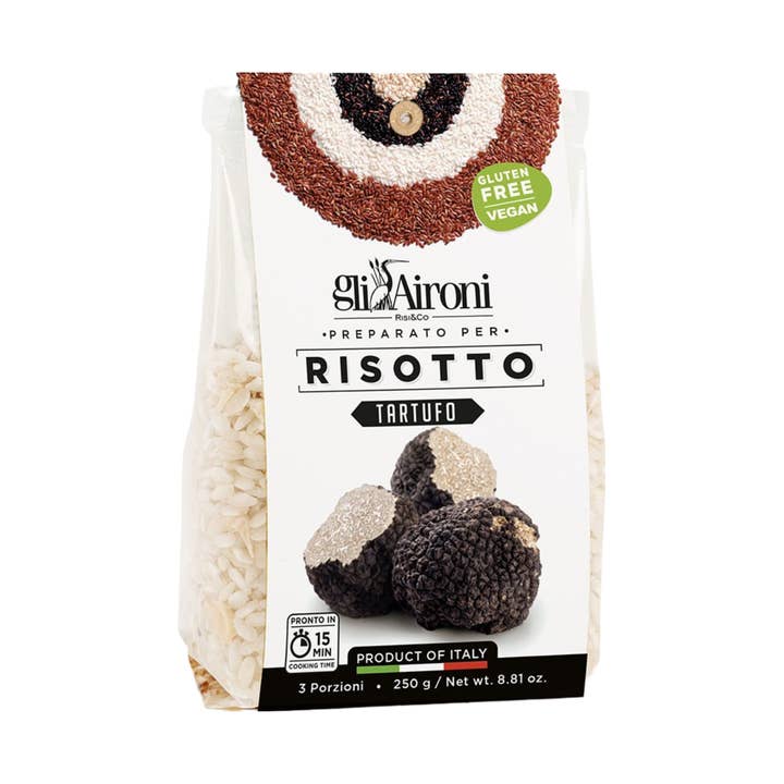 Truffle Risotto Mix by gli Aironi for wholesale by Zia Pia
