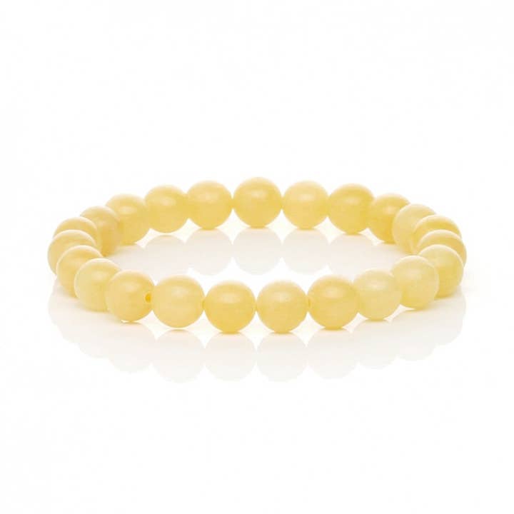 UniArt - Vendita all'ingrosso Bracciale a polsino - Bracciale in calcite gialla naturale2