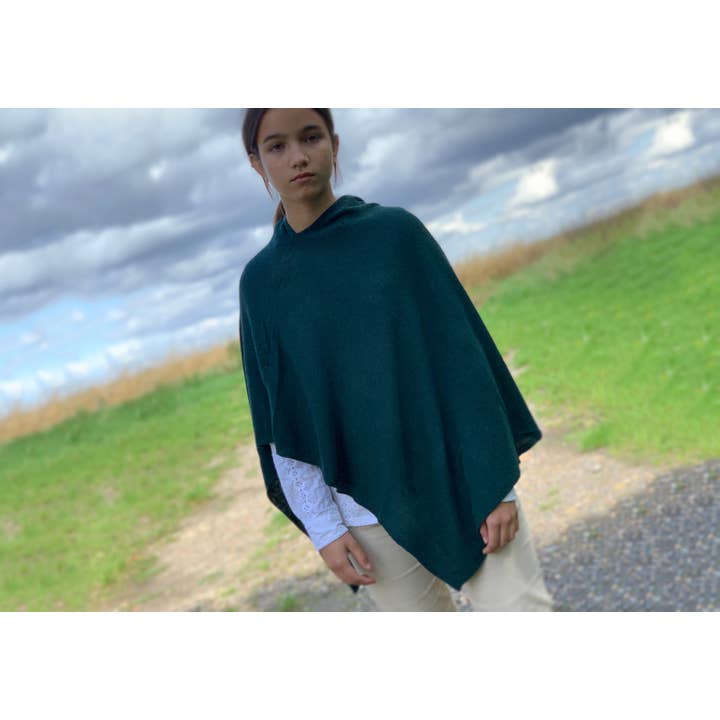 Creatico - Wholesale Poncho – Women's - House of Conti Firenze Cashmere Blend Italian Poncho Regular25