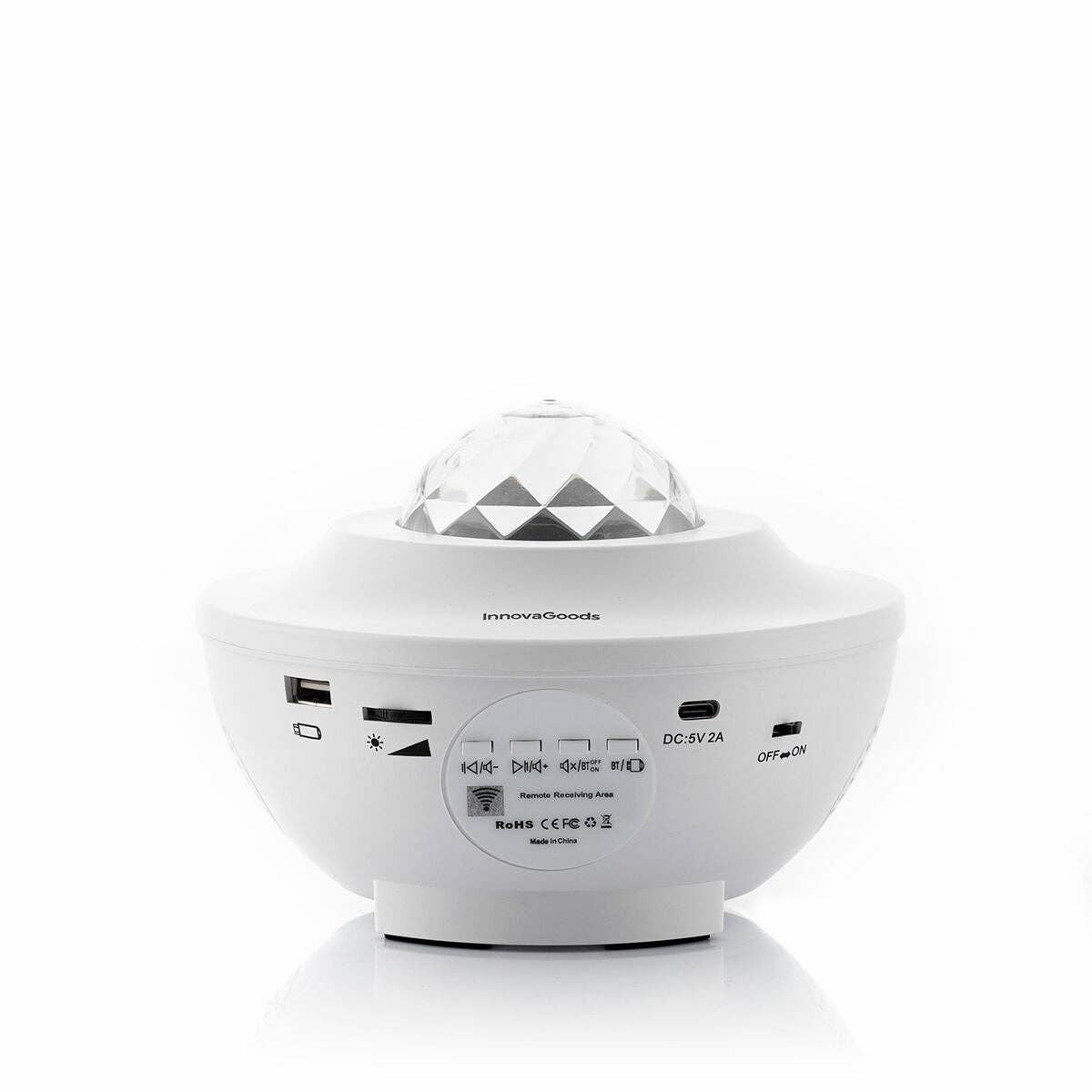 InnovaGoods – Großhandel Lautsprecher – InnovaGoods Sedlay LED- und Laser-Sternprojektor mit Lautsprecher8