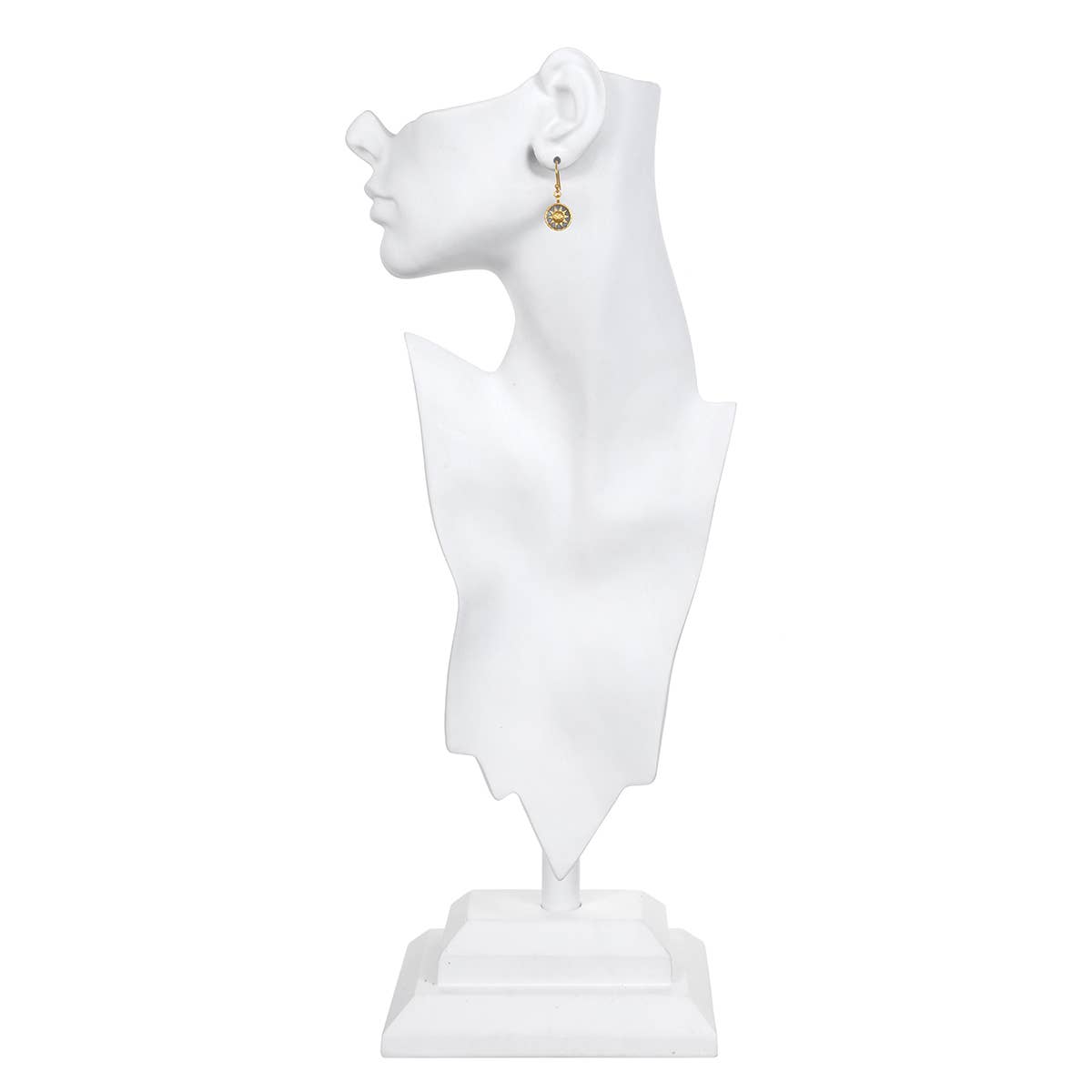 Satya Jewelry – Brincos de argola por atacado – Brincos de estrela da lua do sol celestial de ouro topázio branco e bronze1