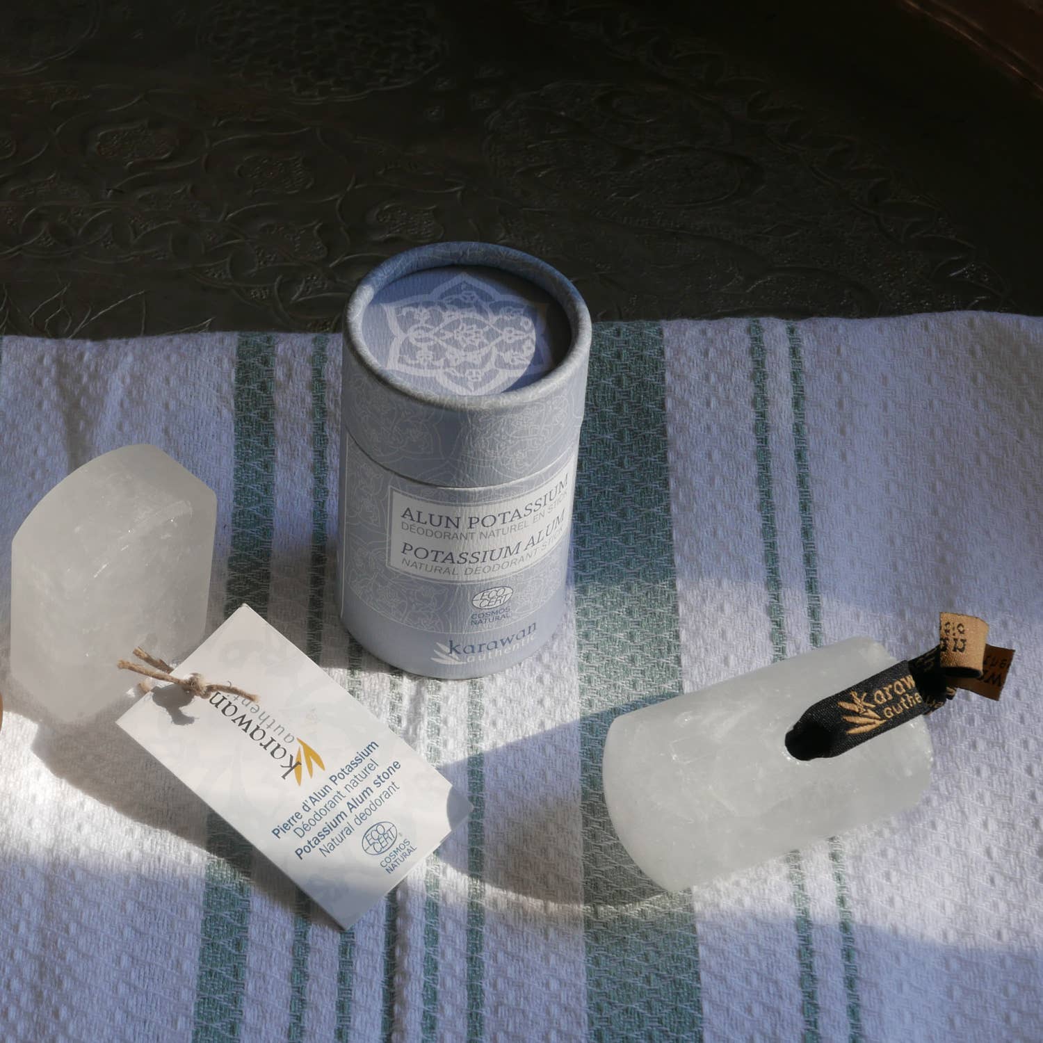 Karawan Authentic – wholesale Deodorant – Unisex – POTASSIUM ALUM STONE IN STICK - COSMOS NATURAL CERTIFIED4