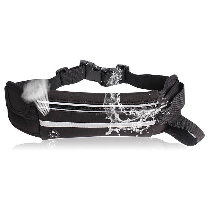 wandf - Vente Sac ceinture – unisexe - Sac banane réfléchissant pour ceinture de course11