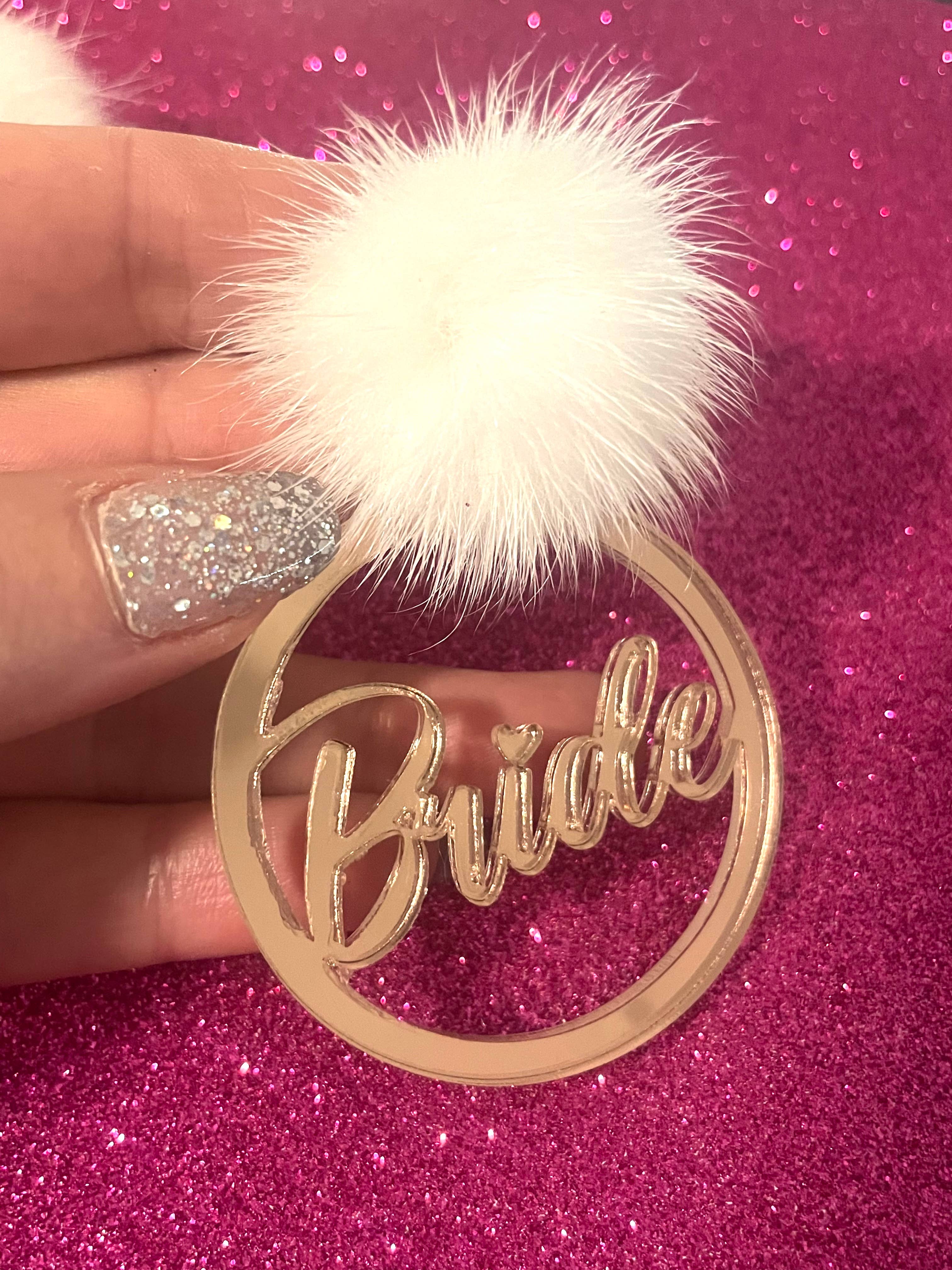 Louie Love - Wholesale Dangle Earrings - Bride Bridal Acrylic Earrings2