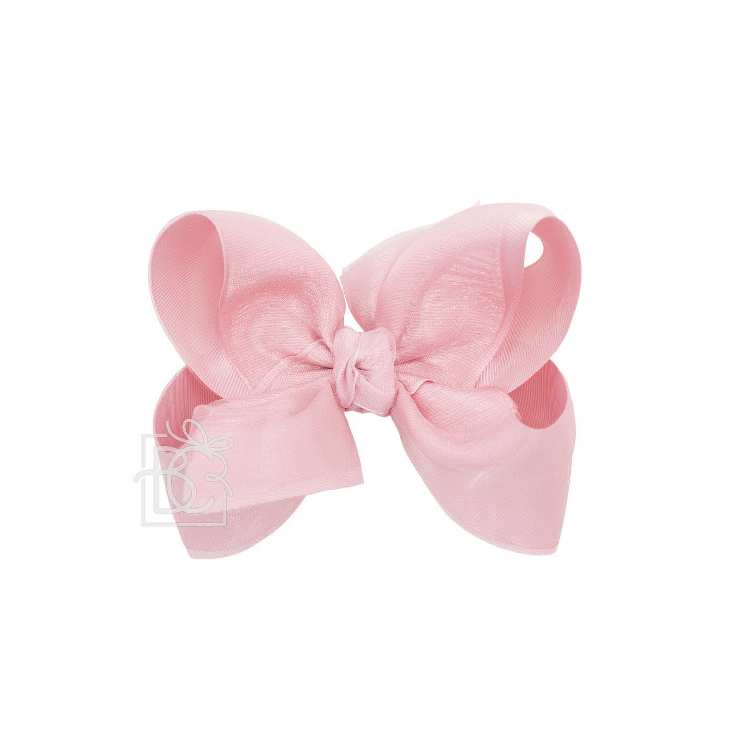 Beyond Creations, LLC – wholesale Hair bow – Kids – LAYERED ORGANZA/GROSGRAIN BOW ON CLIP42