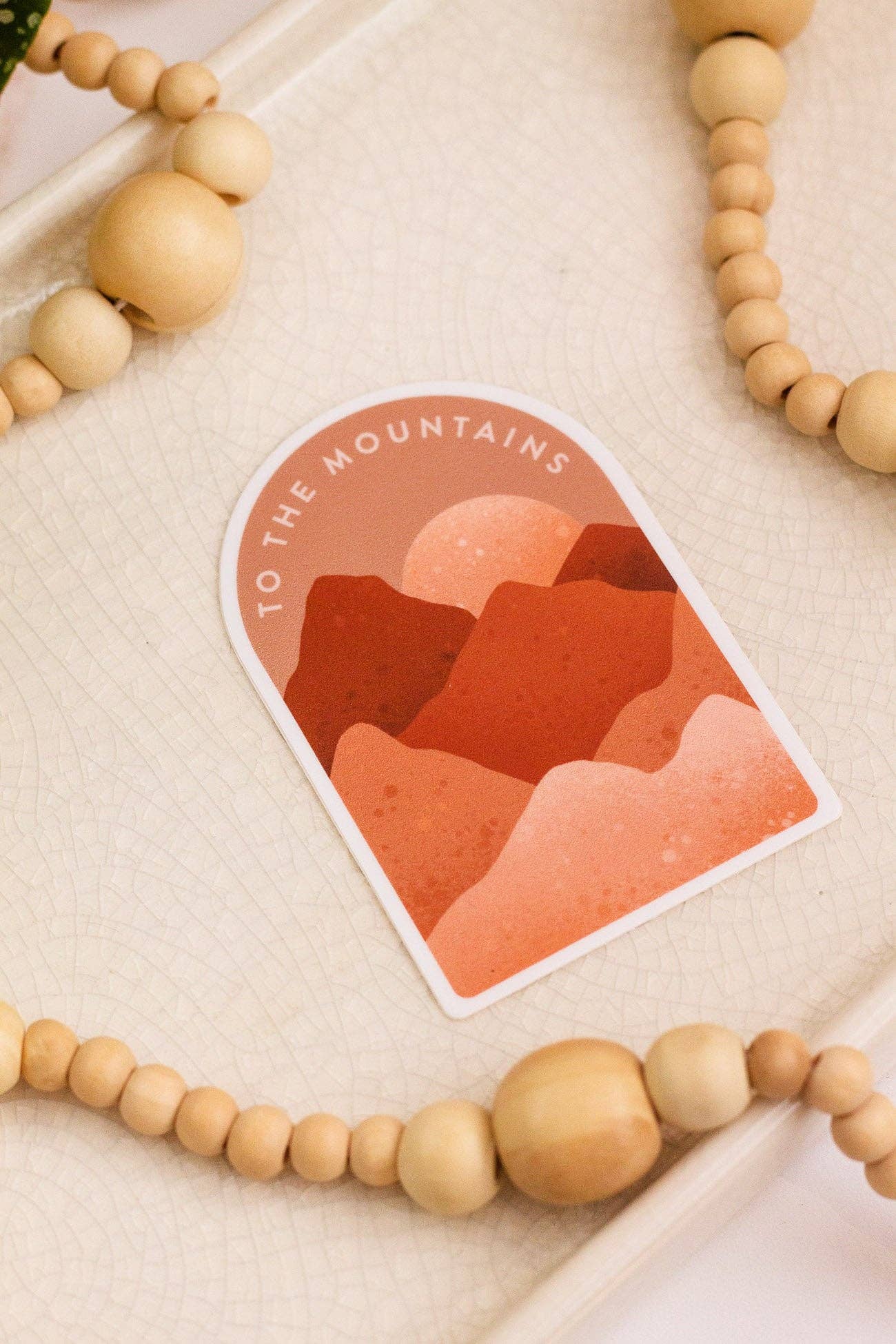 The Print Pantry - Wholesale Sticker - To The Mountains Sticker2