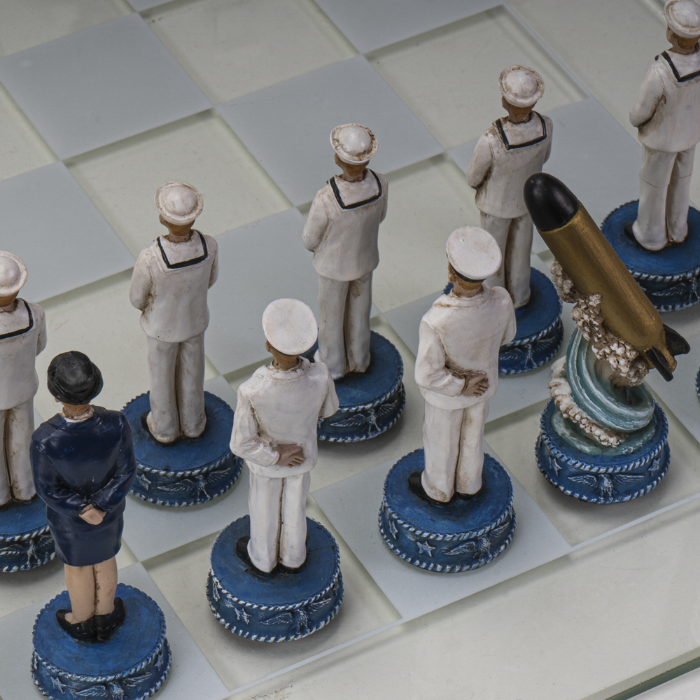 Pacific Trading – Engroshandel Bordpynt – Skaksæt - Hæren VS Flåden3