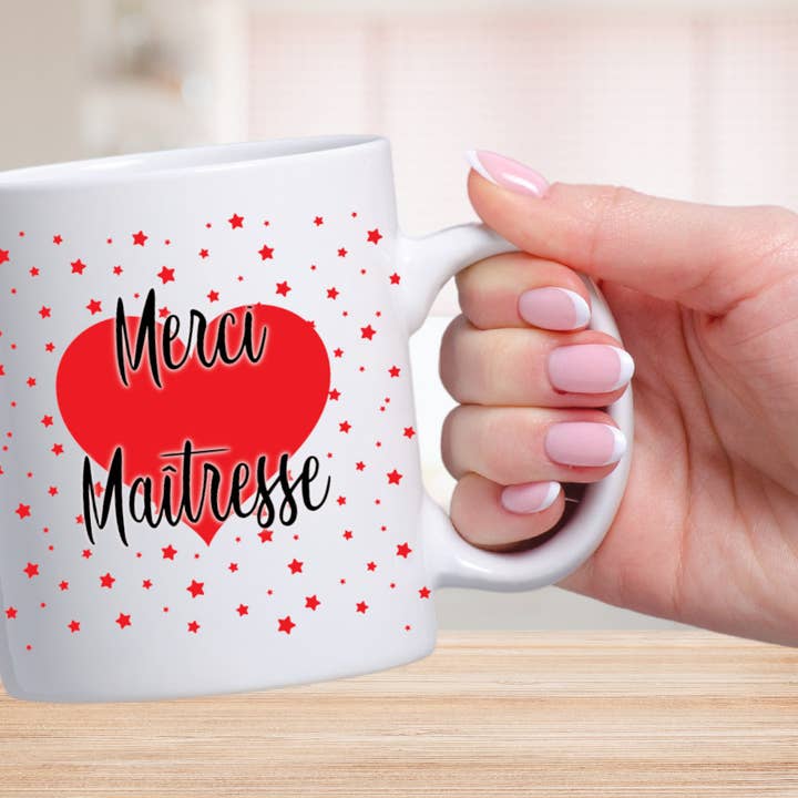 Tazza personalizzata per un super insegnante per la vendita all'ingrosso da parte di Tendance Cadeau