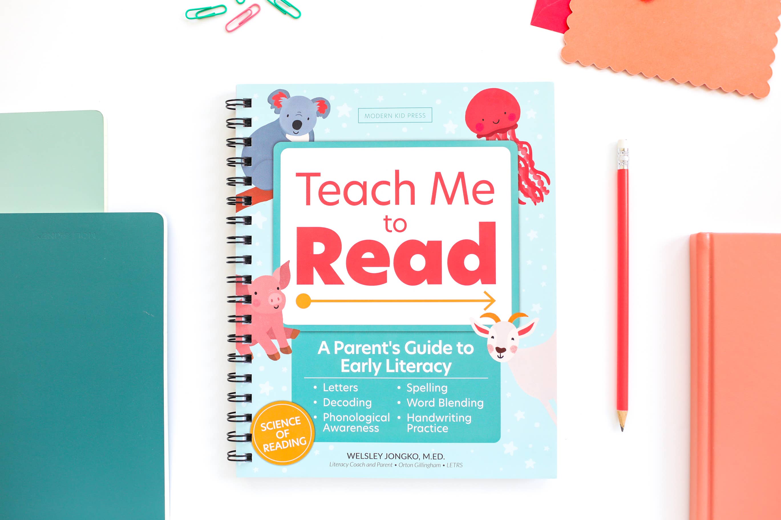Paper Peony Press - Wholesale Education - Teach Me to Read: A Parent Guided Student Workbook for Kids11