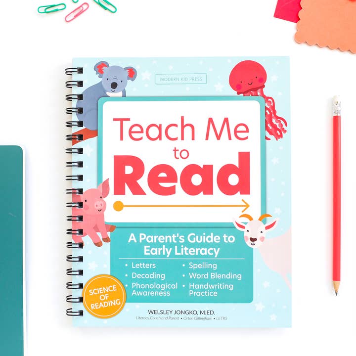 Paper Peony Press - Wholesale Education - Teach Me to Read: A Parent Guided Student Workbook for Kids11