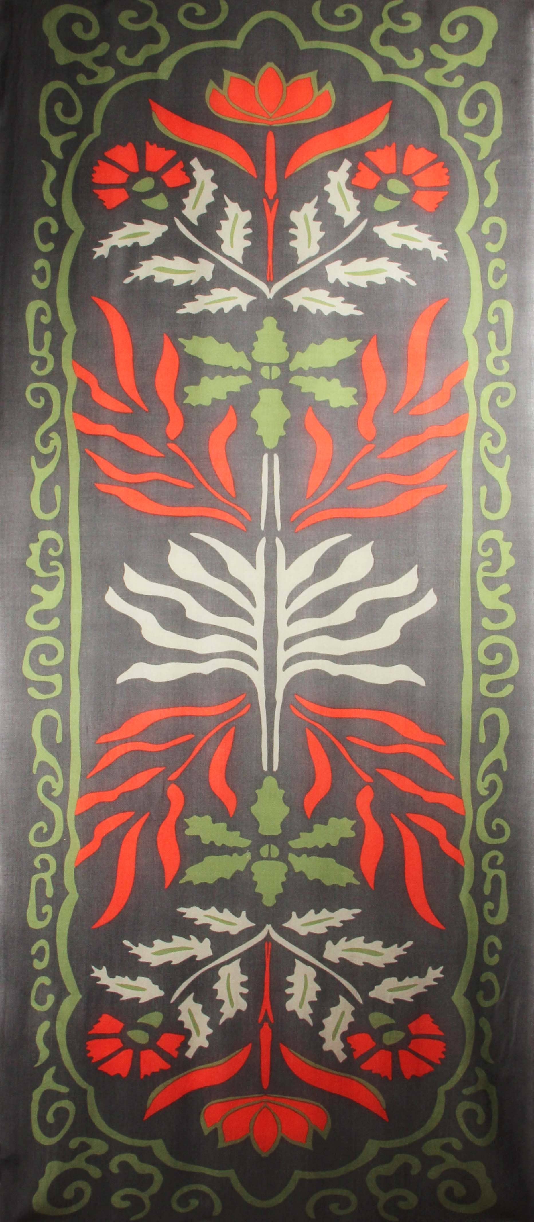 Les Belles Vagabondes - Wholesale Scarf - Women's - Indira Grey Wool Scarf1