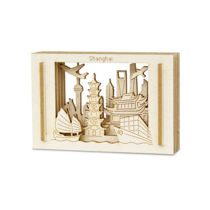 SILHOUBOX - Wholesale Decorative Tabletop Object - Shanghai Silhoubox S - Gift Item - Souvenir
