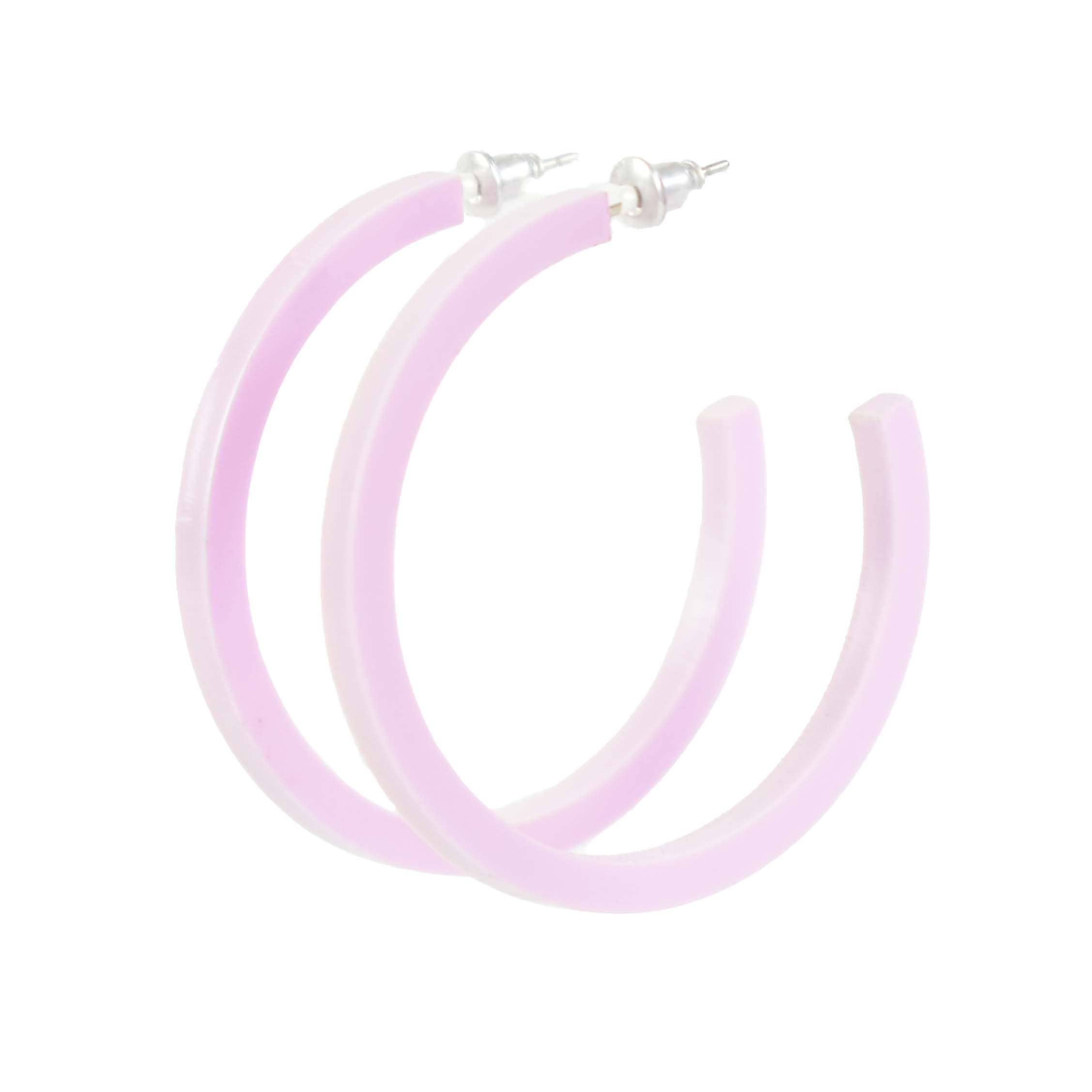 The Paper Dress – wholesale Hoop earrings – Colorful Lightweight Acrylic Hoop Earrings84
