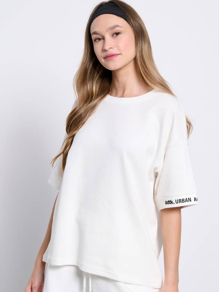 Bdtk lös kortärmad blus för kvinnor för wholesale av Bodytalk