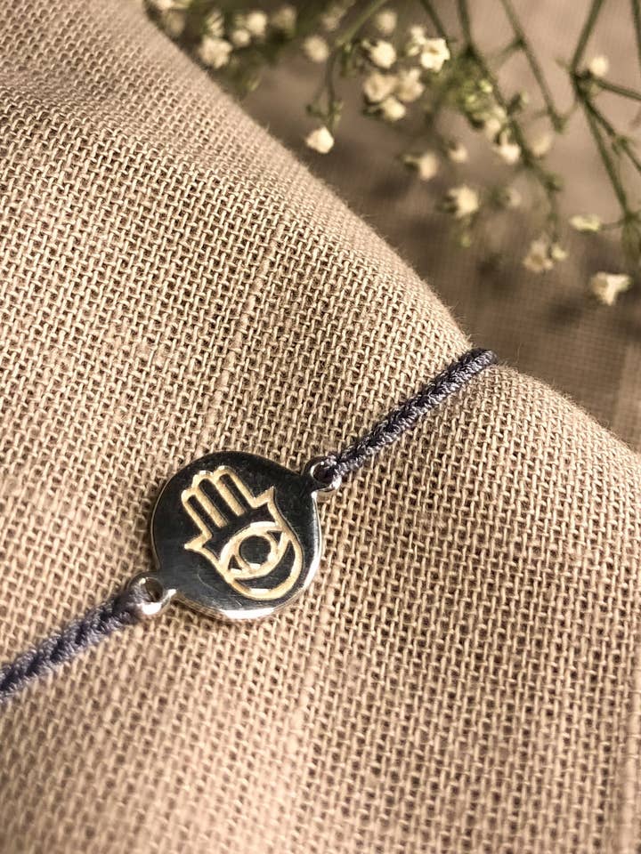 SCHÜTZENDE HAND - Om Schmuck Energie heilendes Armband für den Großhandel von Namaste Bracelets