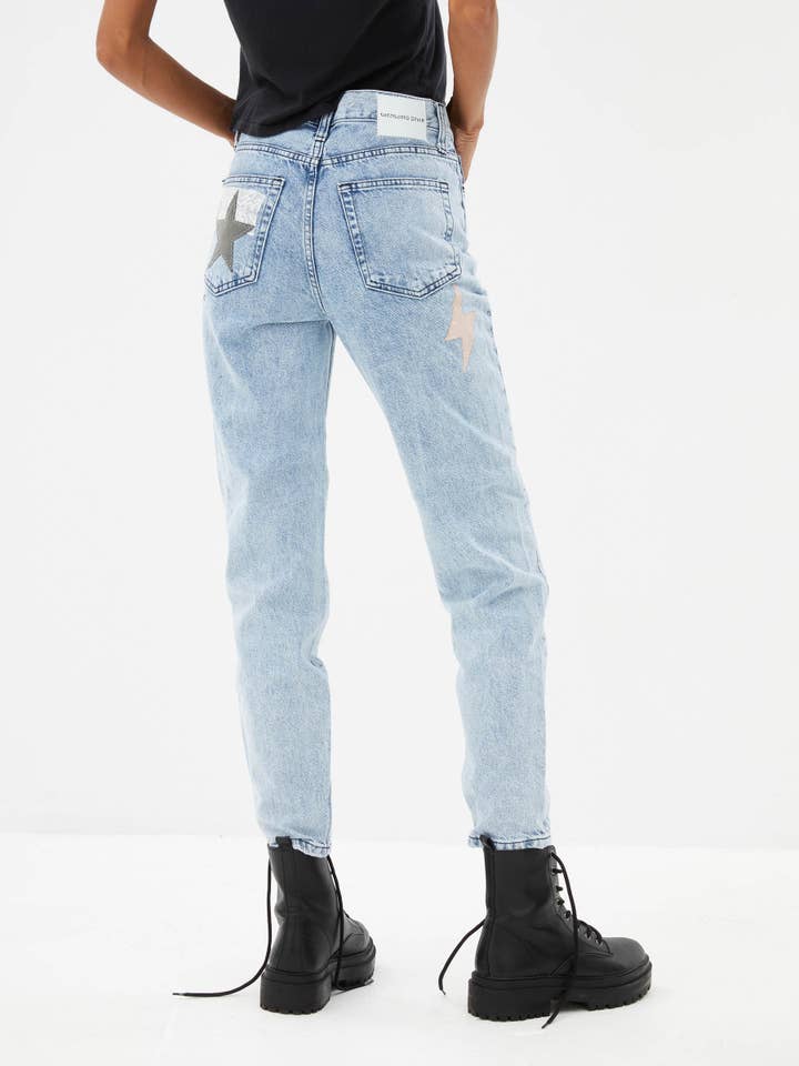 Unemployed Denim – Großhandel Jeans – Damen – Spitzen-Stern-Jean