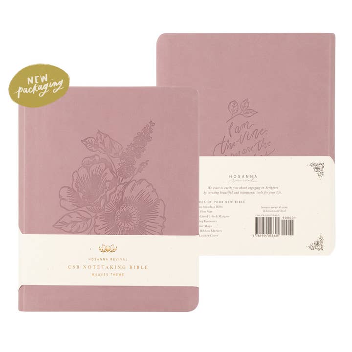 Hosanna Revival - Vente Religion - CSB Bible de Prise de Notes : Thème Mauve2