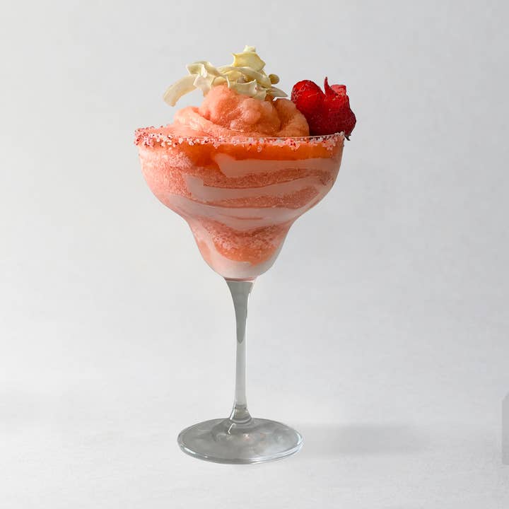 Morris Kitchen - Wholesale Cocktail mix/syrup - Strawberry Rose Daiquiri Cocktail Mixer 16 oz3