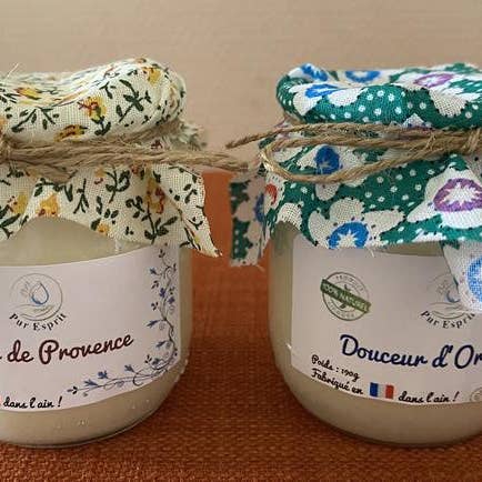 Small scented candle for wholesale by Pur Esprit