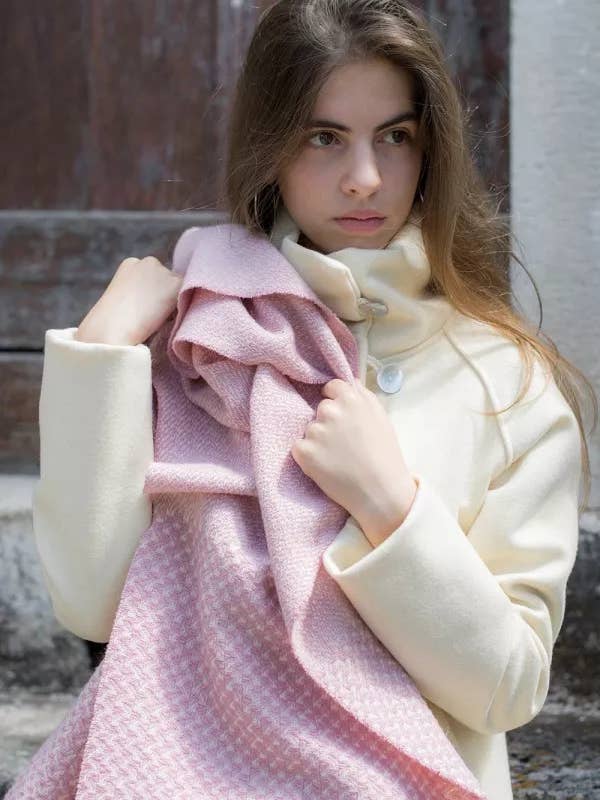 Tørklæde - svalesky i pink for engroshandel hos Chicoração