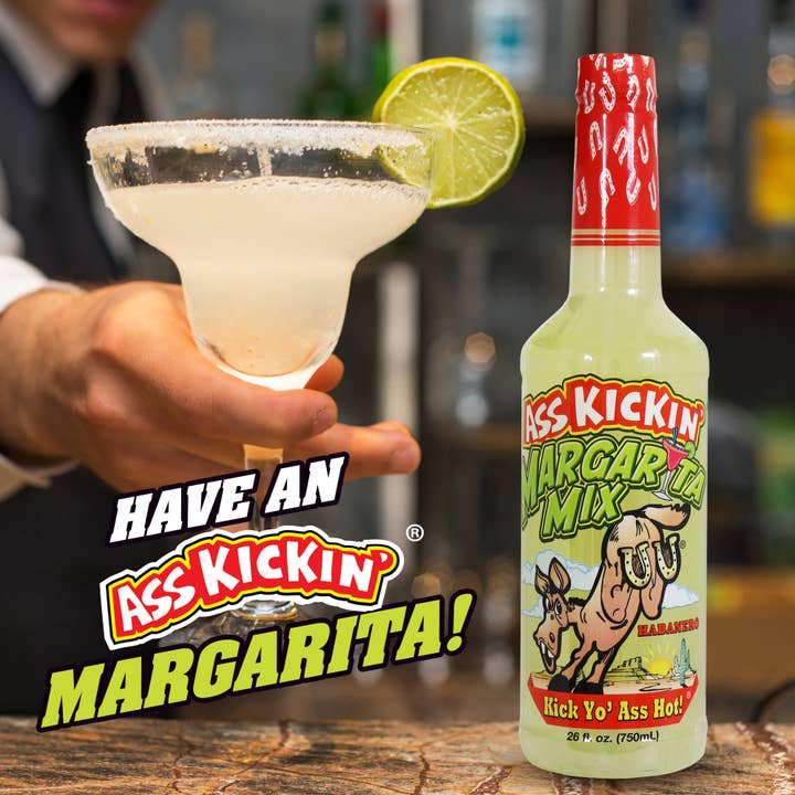 Southwest Specialty Food - Wholesale Cocktail Mix/Syrup - Ass Kickin’ Margarita Mix2