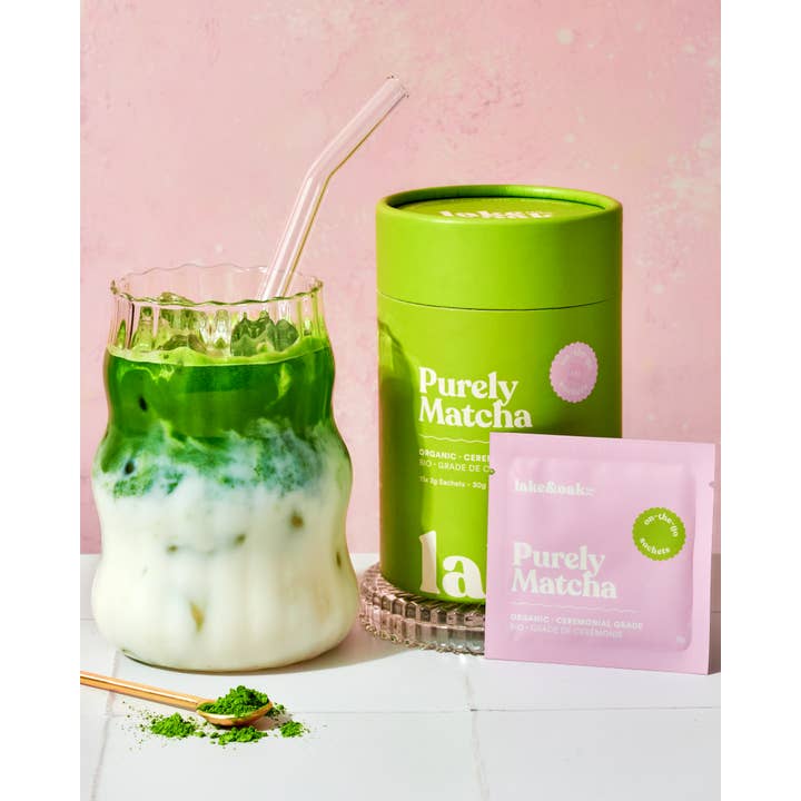 Purely Matcha On The Go - 15x Sachets for wholesale by Lake & Oak Tea Co.