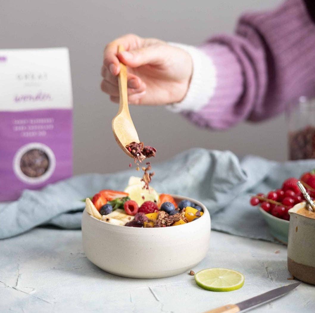 GR'EAT Granola – wholesale Granola – WONDER 300g - Raspberry • Dark Chocolate • Cacao Nibs2