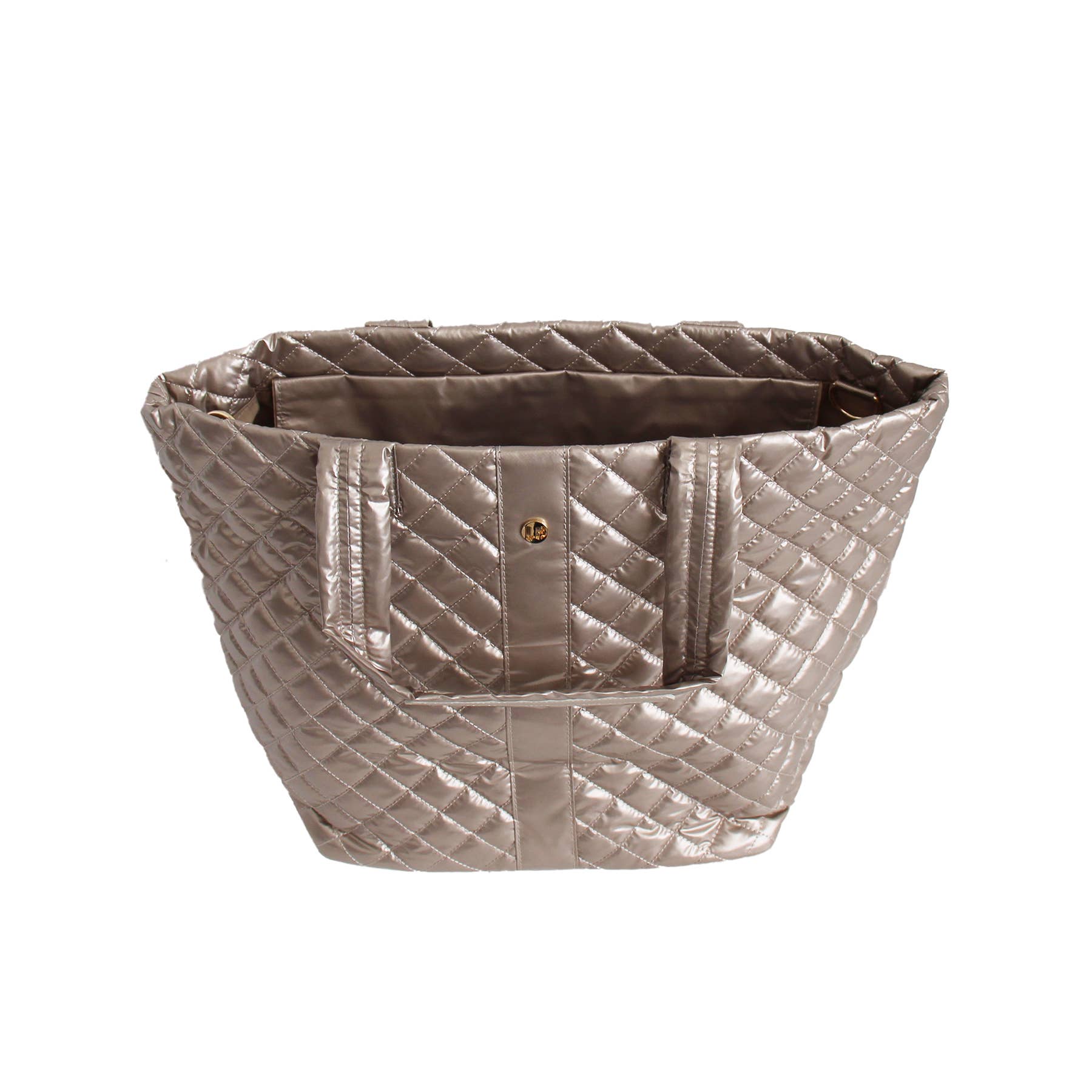 Lemonbella - Wholesale Draagtas - Dames - De Debra Diamond Tote Champagne3