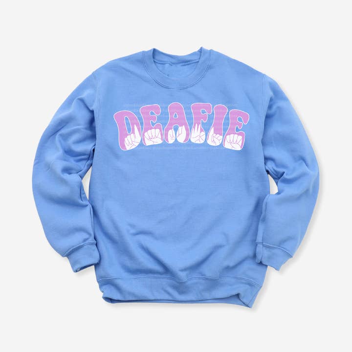 Deafie Crewneck for wholesale by Jack and Bec