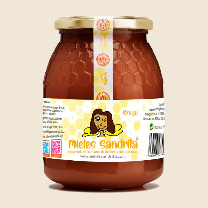 Heidehonig 1 kg für den Großhandel von Mieles Sandrita