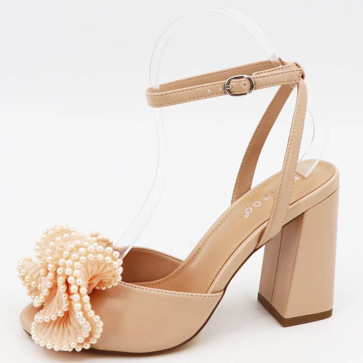 Bamboo NIDER-19 Sandales à plateforme compensée haute pour femmes - Pack de 12 paires - 21,35/paire pour la vente par Mars Sky Shoes Wholesale