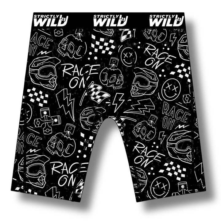 Race On Boxers for wholesale by Strictly Wild