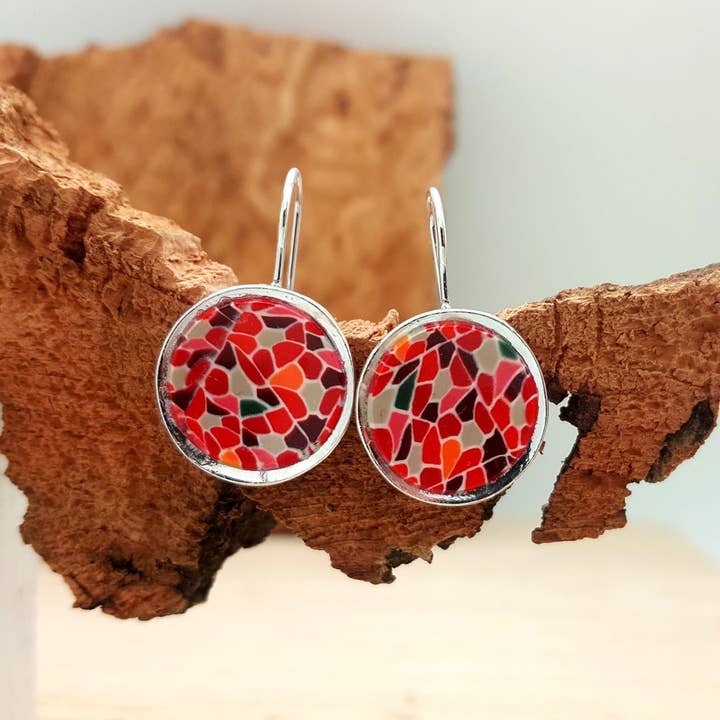 PASTACUITA – Engroshandel Hængeøreringe og creoløreringe – Modernistiske runde kroge øreringe, „Barcelona“ stil6