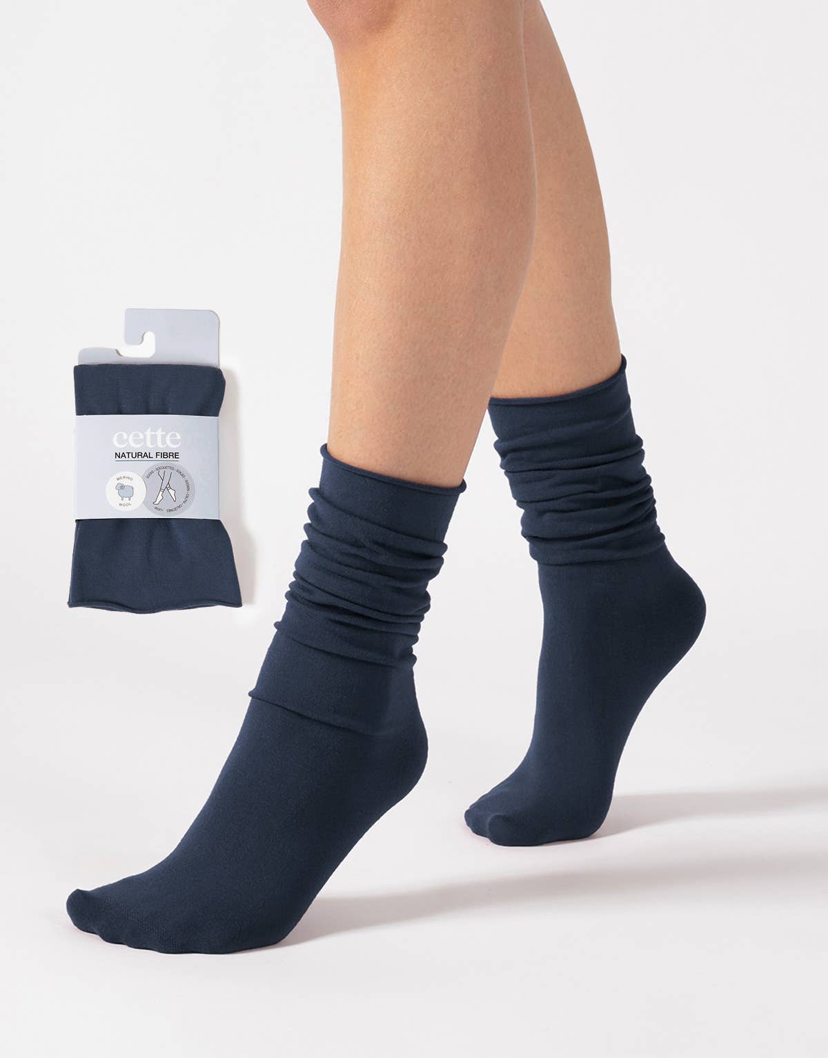 Cette - Wholesale Socks - Women's - Cashmere Wool Socks Loose Top, Winter Socks10