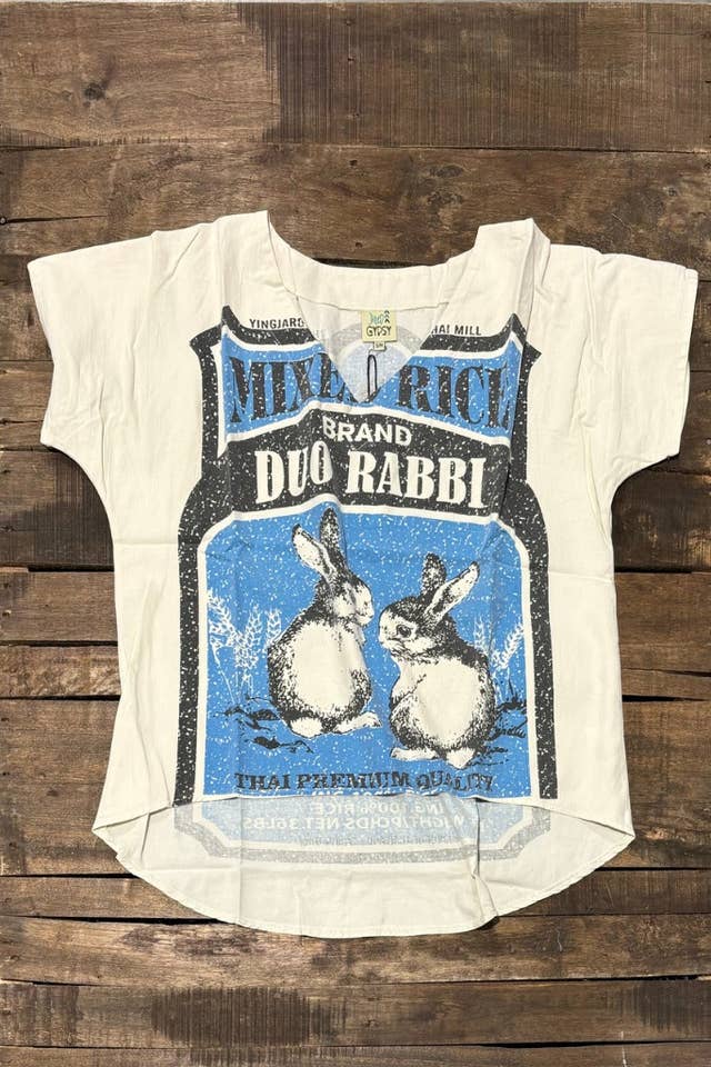 Jaded Gypsy - Wholesale Screen Printed T-Shirt - Women's - Seasons Best Top - All Ears