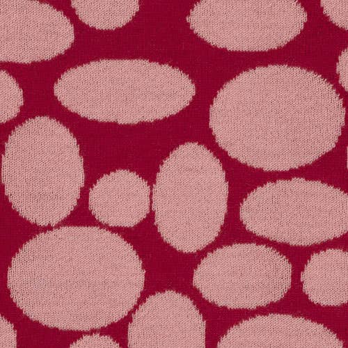 McKernan - Wholesale Scarf - Women's - Pebbles Stole – Superfine Wool Wrap with Friendly Dot Motif3