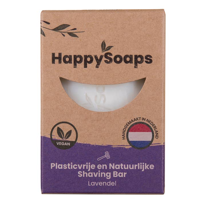 Shaving Bar Lavendel for wholesale by HappySoaps