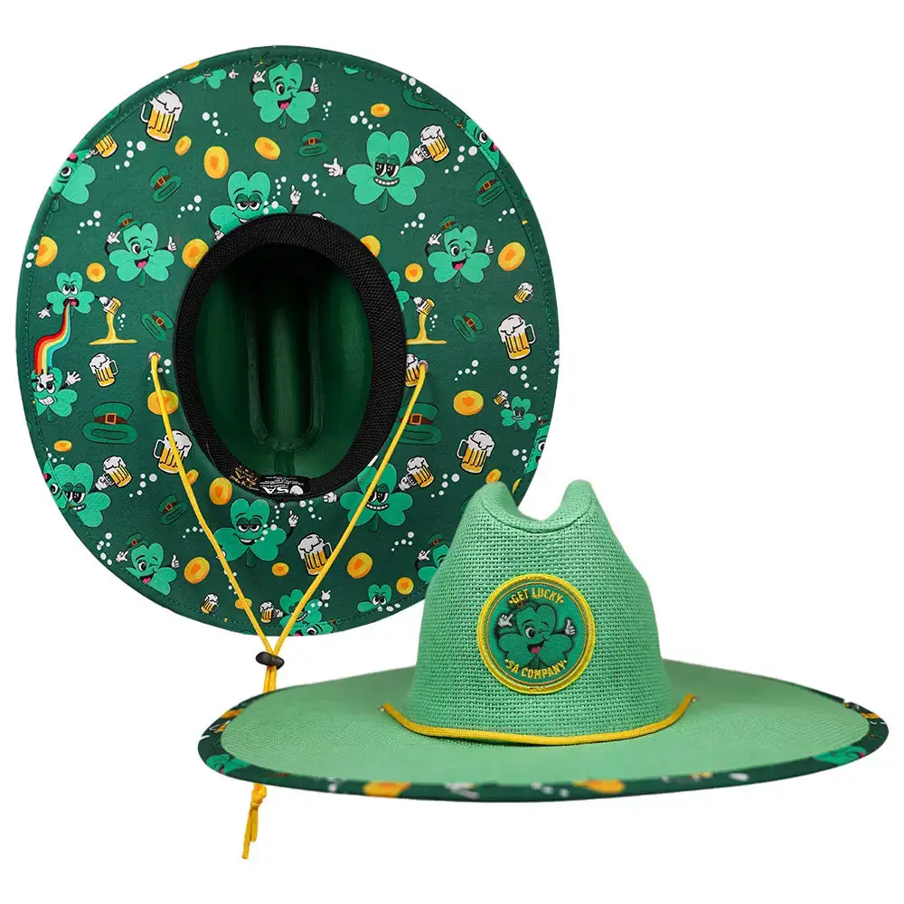 Soul of Adventure - Wholesale Straw Hat - Unisex - Keys Straw Hat / Lifeguard Hat – Wide Brim, UPF 50+24