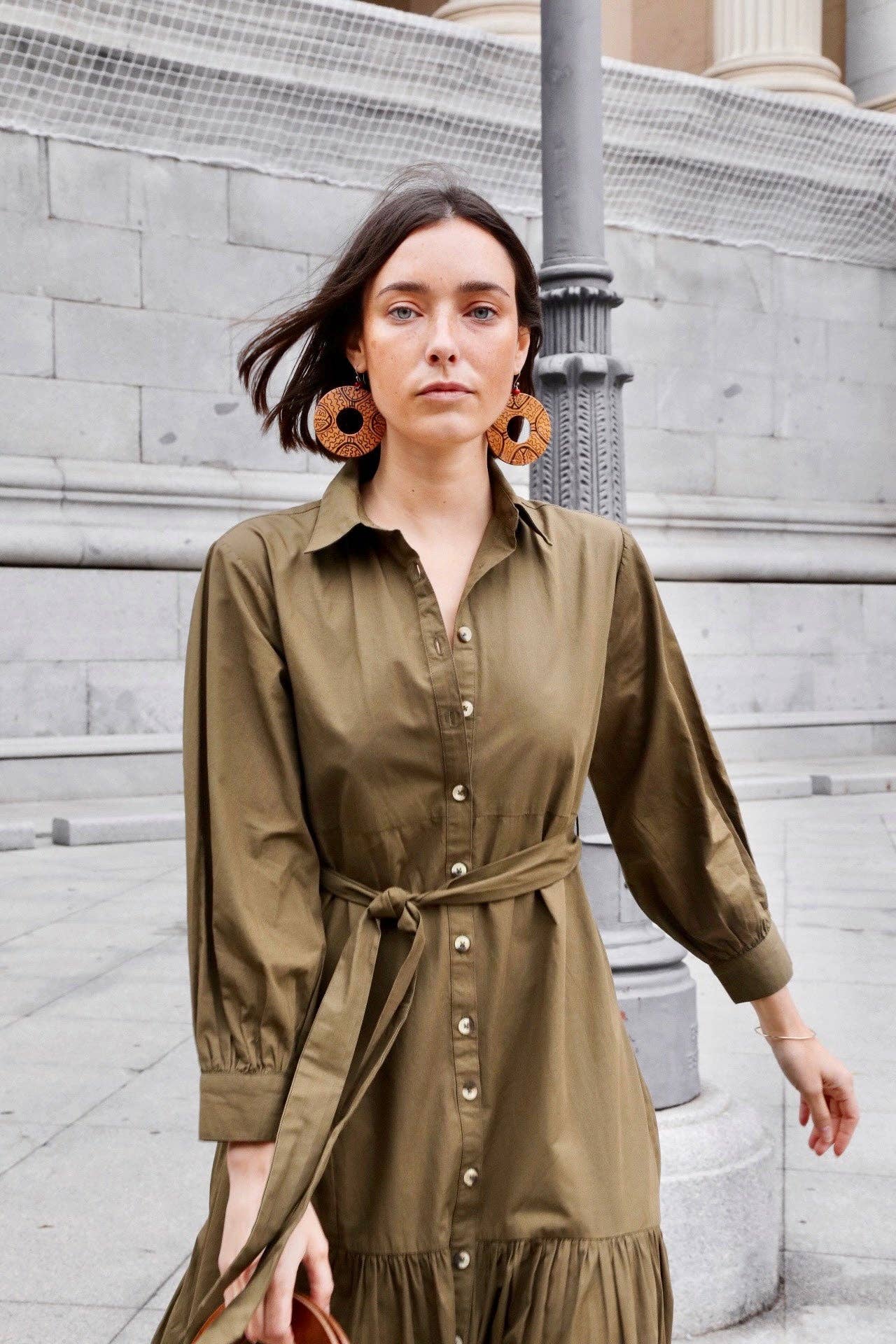 Kapda Casa – wholesale Dress – Women's – Clásico Olive0