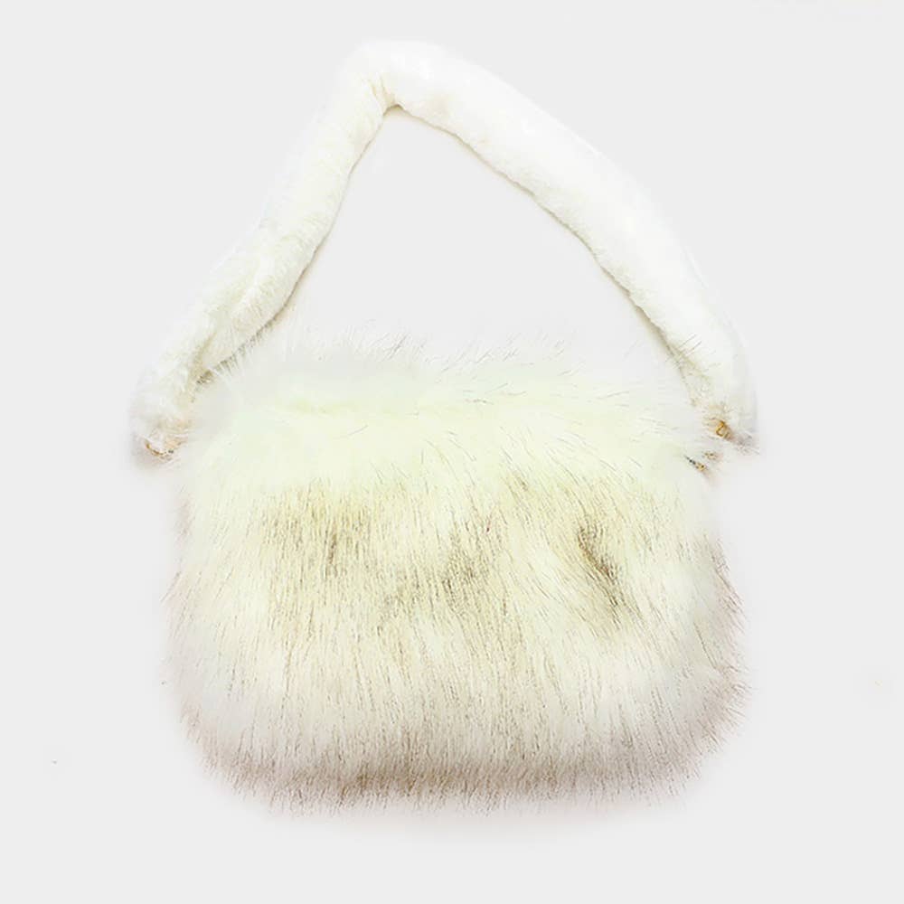 Sensibling Corp. - Vente Pochette – femme - Pochette en fausse fourrure en fourrure9