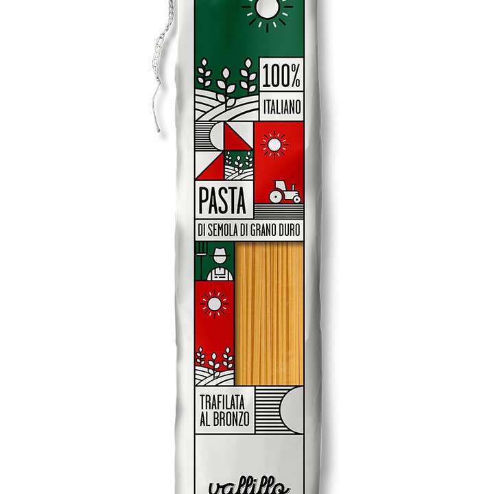 Vallillo - Wholesale Pasta - Spaghetto Quadrato - Ambachtelijke pasta 100% Italiaans