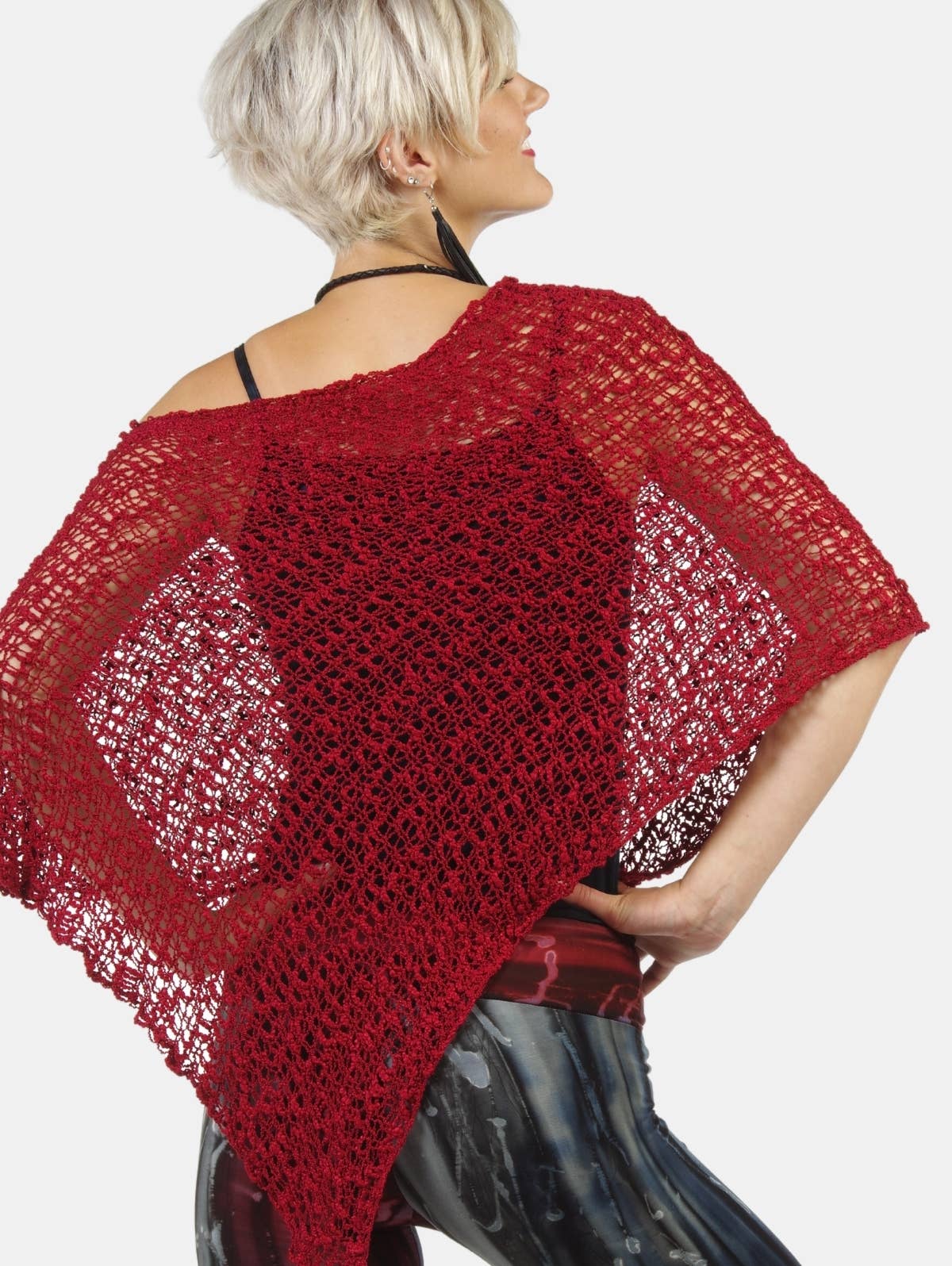 Hands To Hearts - Wholesale Knit Top - Women's - Soul Warmer Crocheted Sleeveless0