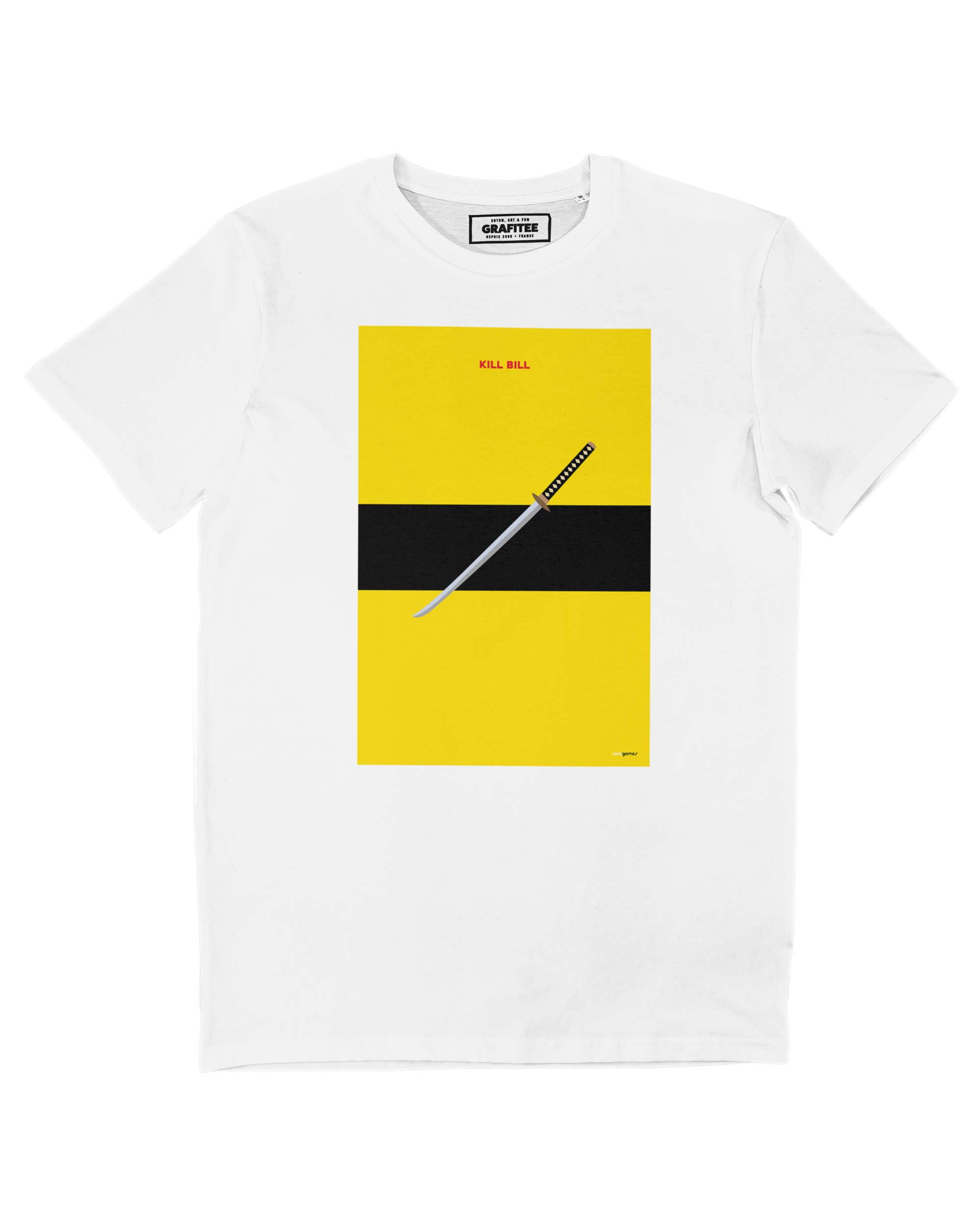 Grafitee - Wholesale Screen Printed T-Shirt - Unisex - Kill Bill Tee - Film Katana Graphic Tee0