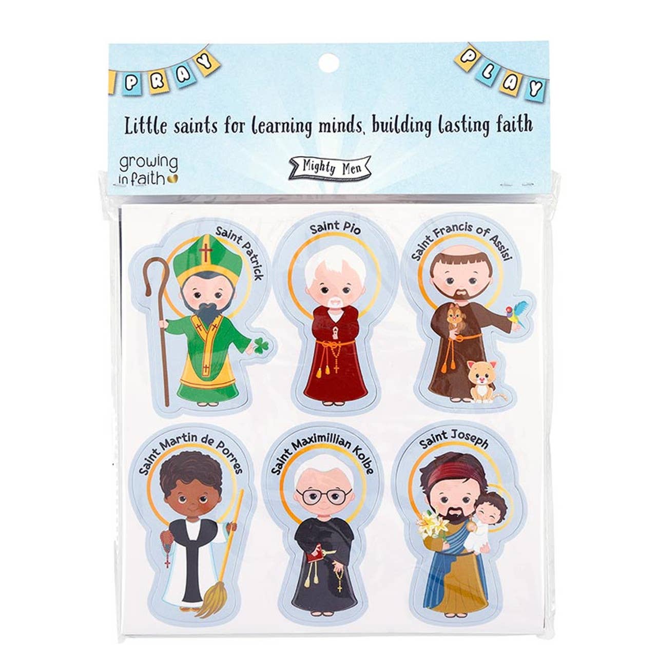 Christian Brands Catholic - Wholesale Magnet - Kids & Baby - Saints for Boys Foam Magnets1